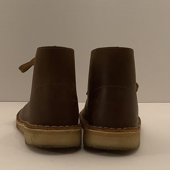 Clark Original Desert Boot in Beeswaxed brown leather Size 7.5 M - Picture 4 of 7
